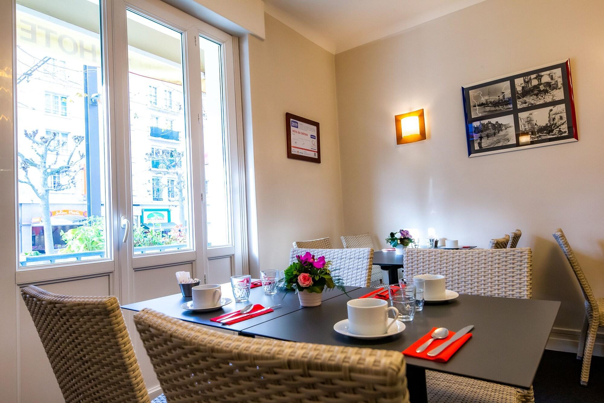 Logis Hotel Du Chateau Кан Экстерьер фото