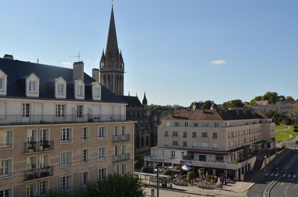 Logis Hotel Du Chateau Кан Экстерьер фото