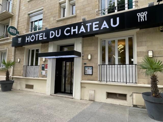 Logis Hotel Du Chateau Кан Экстерьер фото