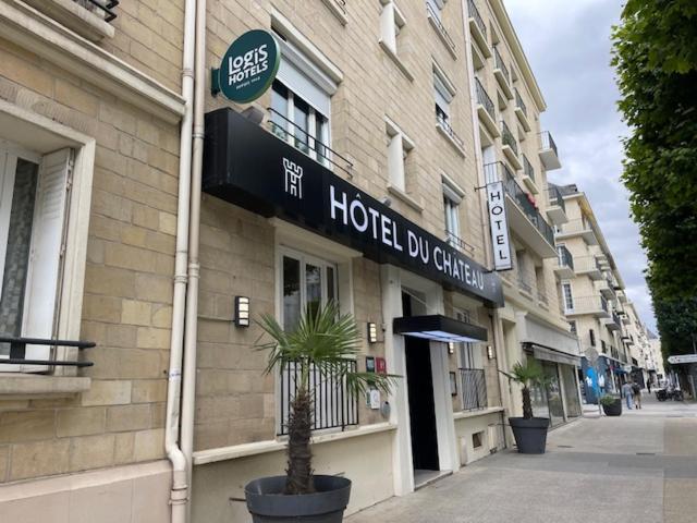 Logis Hotel Du Chateau Кан Экстерьер фото