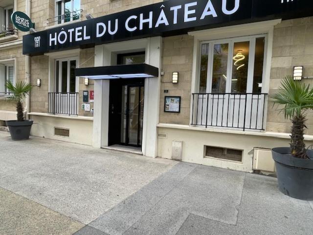 Logis Hotel Du Chateau Кан Экстерьер фото